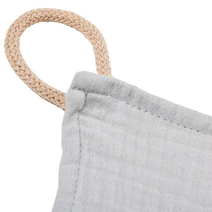 Nordic Coast Company Kuscheltuch Musselin Rakete Grau Saisonschlussverkauf