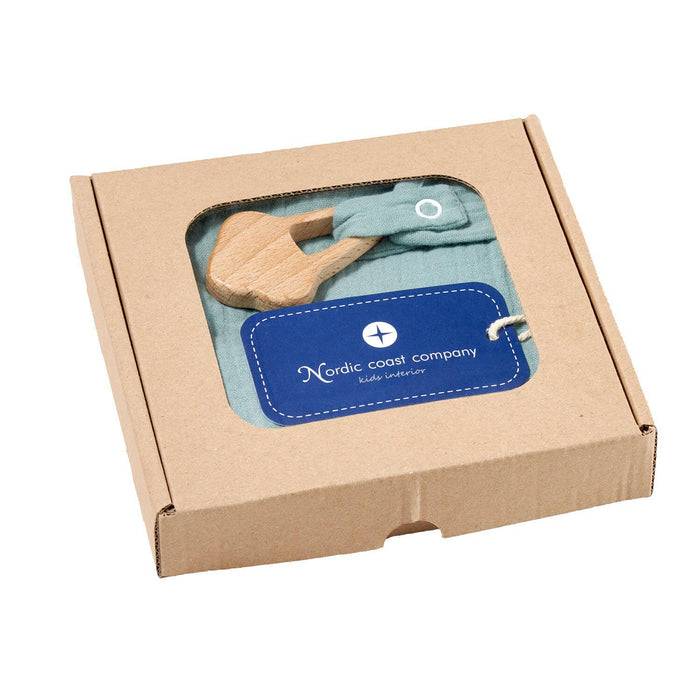 Nordic Coast Company Kuscheltuch Musselin Eis Mint Weihnachtsangebot