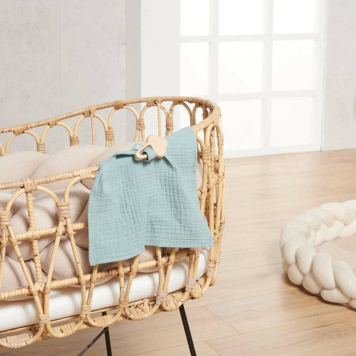 Nordic Coast Company Kuscheltuch Musselin Eis Mint Weihnachtsangebot