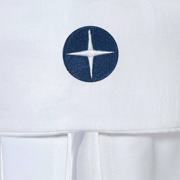 Nordic Coast Company Baby Betthimmel Weiß Dunkelblau VIP-Rabatte