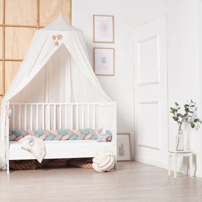 Nordic Coast Company Bettschlange geflochten Jersey Trio Mint JETZT KAUFEN