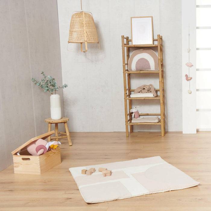 Nordic Coast Company Krabbeldecke Musselin Natur Sonderangebot der Fabrik
