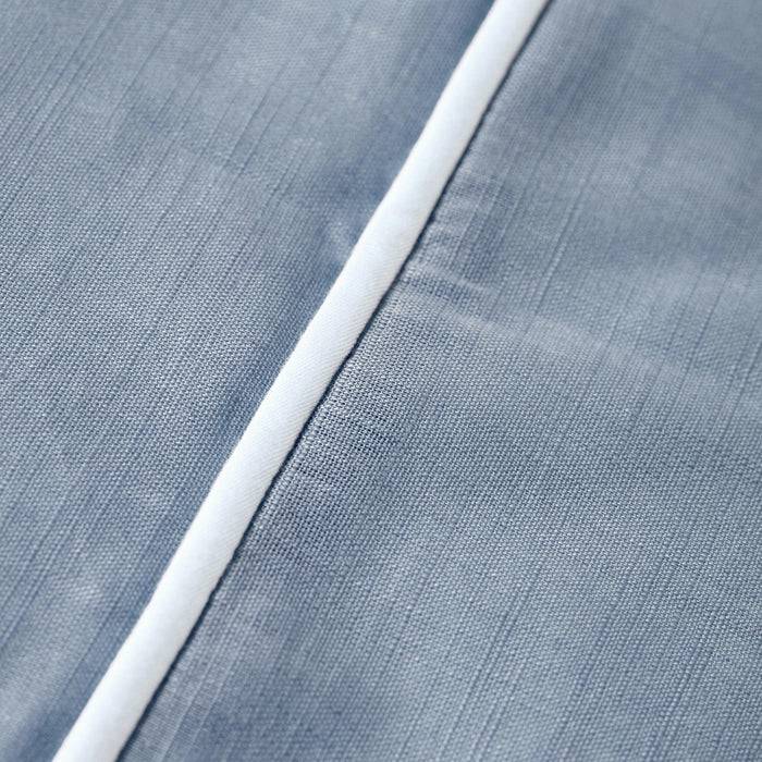 Nordic Coast Company Babybettwäsche Blau Grau Nur noch ein Tag übrig
