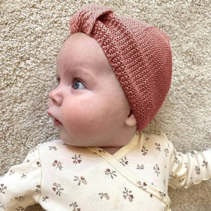 Nordic Coast Company Baby Turban Kupfer Auslauf