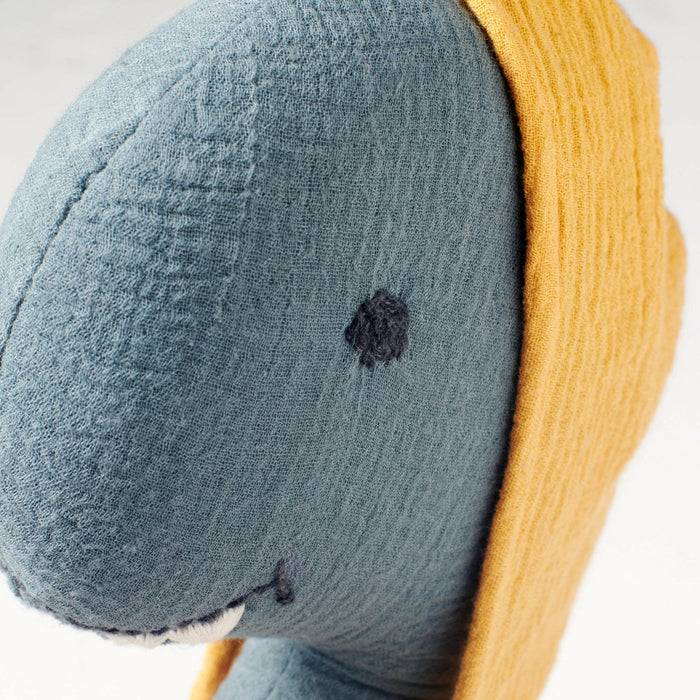 Nordic Coast Company Kuscheltier Musselin Dino Henry Kostenloser Versand