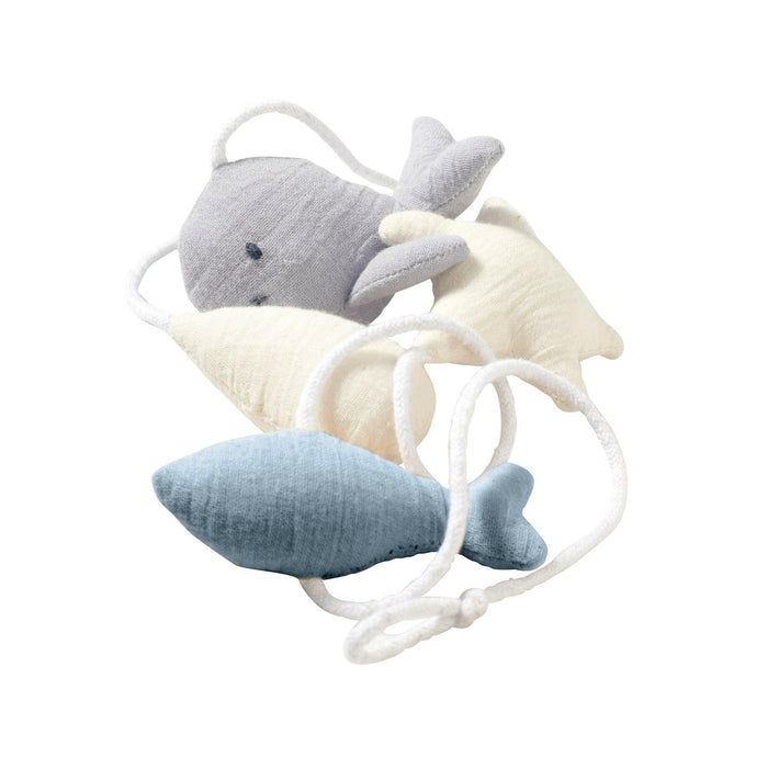 Nordic Coast Company Wandgirlande Musselin Wal Small Fabrik Onlineshop