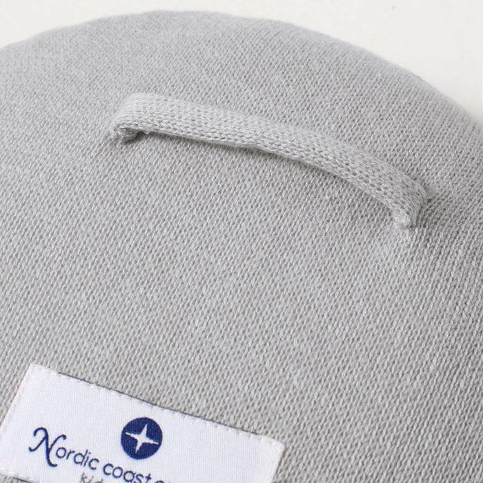 Nordic Coast Company Ballon-Kissen "Welcome Little One" Grau Versandkostenfrei