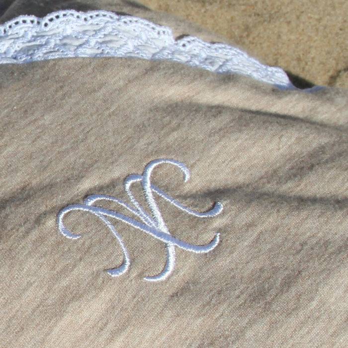 Nordic Coast Company Baby Schlafsack Beige Spitze Zeitlich begrenztes Angebot