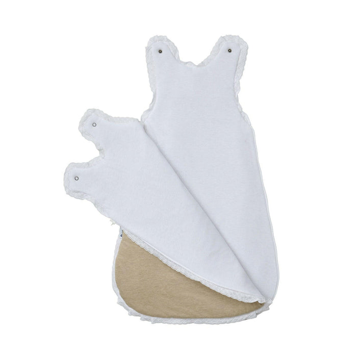 Nordic Coast Company Baby Schlafsack Beige Spitze Zeitlich begrenztes Angebot