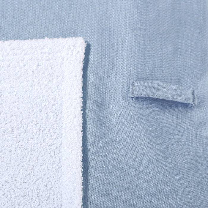 Nordic Coast Company Wickelauflage Blau Grau schmal Speichern exportieren