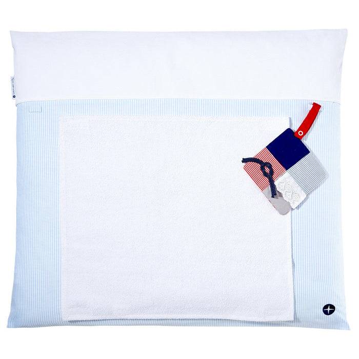 Nordic Coast Company Wickelauflage Blau Angebote