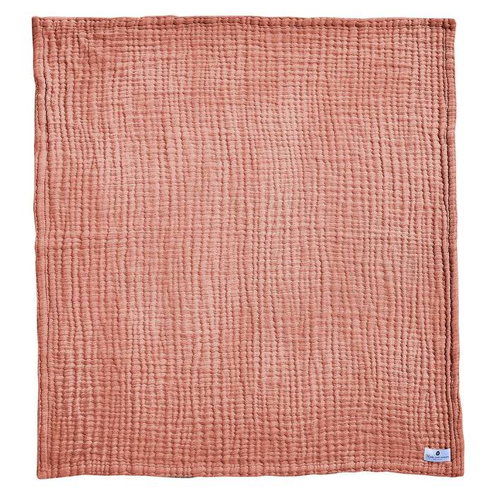 Nordic Coast Company Musselin Decke Kupfer Rot Limitierter Zeitrabatt
