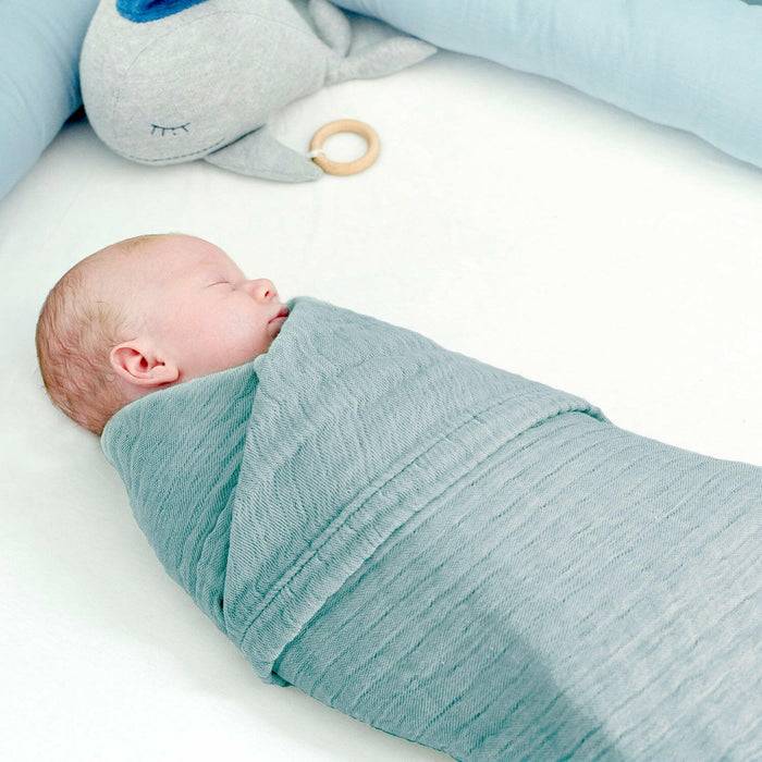 Nordic Coast Company Musselin Decke Jade Grün Fabrikpreis