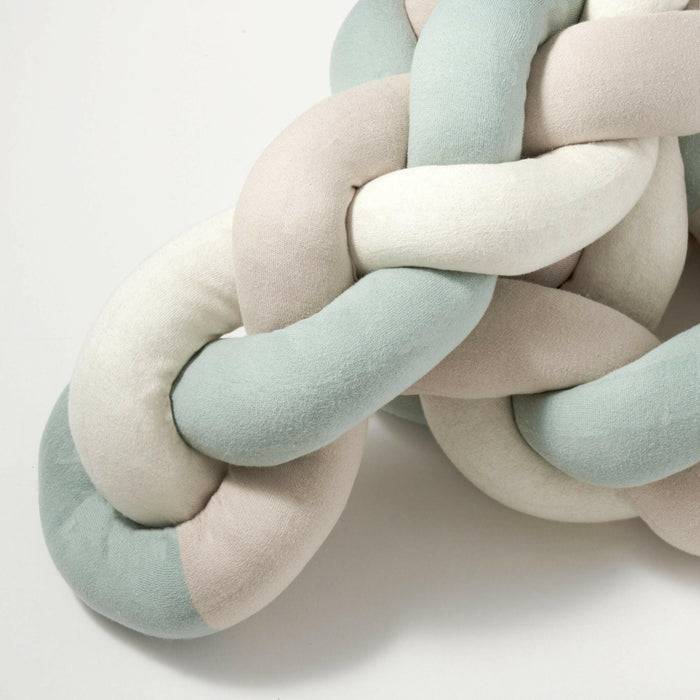Nordic Coast Company Bettschlange geflochten Trio Mint Versandkostenfrei