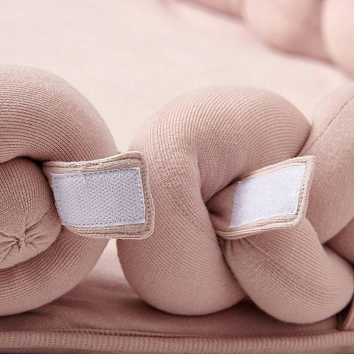 Nordic Coast Company Baby Nest geflochten Rosa Online Shopping