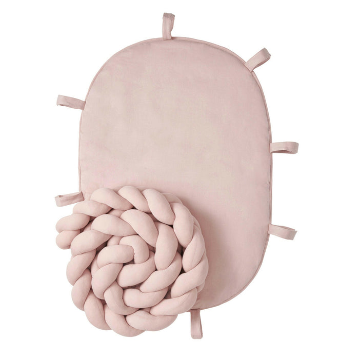 Nordic Coast Company Baby Nest geflochten Rosa Online Shopping