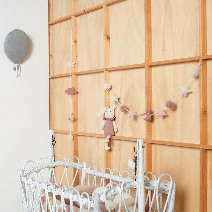 Nordic Coast Company Wandgirlande Musselin Schwan Small Neueste Mode