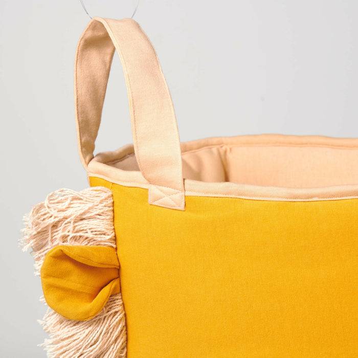 Nordic Coast Company Spielzeugkorb Löwe 45 cm Zeitlich begrenztes Angebot