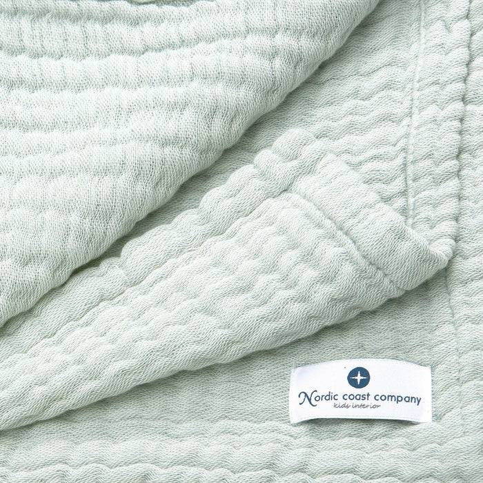 Nordic Coast Company Musselin Decke Mint Large Saisonale Angebote