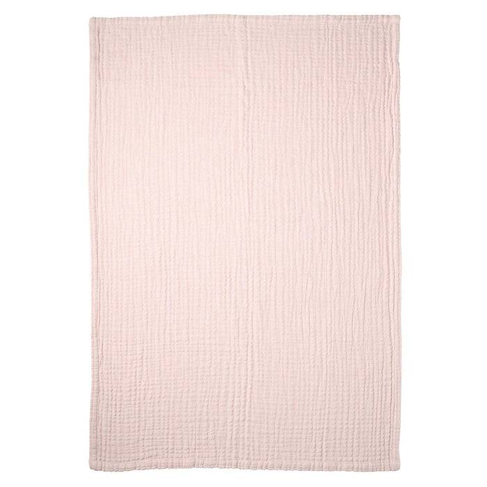Nordic Coast Company Musselin Decke Rosa Large Räumungsverkauf