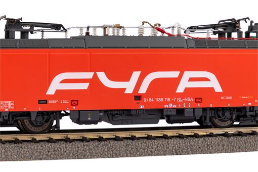 Piko E-Lok BR 186 FYRA V Artikelnummer: 21624 JETZT KAUFEN