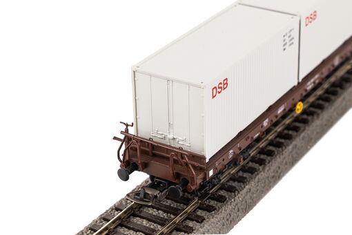 Piko Containerwagen Rs DSB IV mit 3x 20' Containern DSB Artikelnummer: 24527 Günstig kaufen