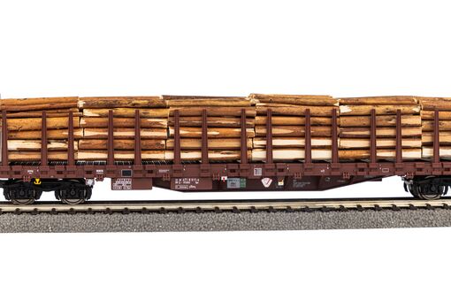 Piko Stammholztransportwagen Roos-t642 mit Holzladung RSBG VI Artikelnummer: 24610 Saisonschlussverkauf