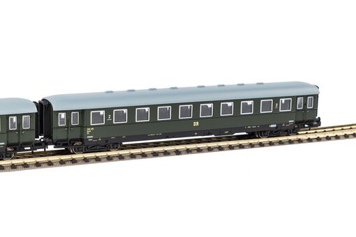 Piko N 2er Set Schürzeneilzugwagen 1./2. Klasse + 2. Klasse DR III Artikelnummer: 40628 Blitzangebot
