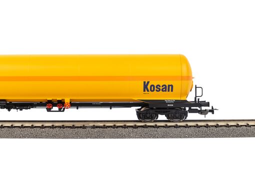 Piko Druckgaskesselwagen Kosangas DSB IV Artikelnummer: 24618 Speichern exportieren