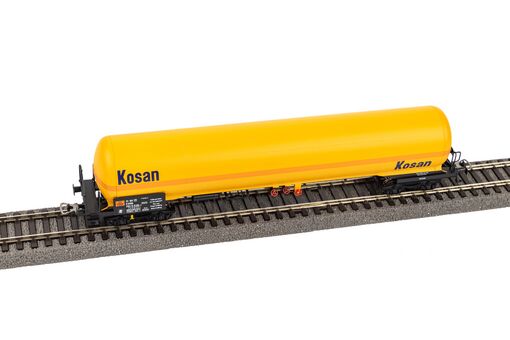 Piko Druckgaskesselwagen Kosangas DSB IV Artikelnummer: 24618 Speichern exportieren