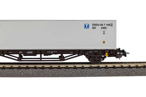 Piko Containertragwagen Lgjs DSB V beladen mit 40' Container DSB Artikelnummer: 27720 Neuheiten
