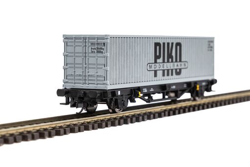 Piko TT Containertragwagen VEB PIKO IV Artikelnummer: 47726 Räumungsverkauf