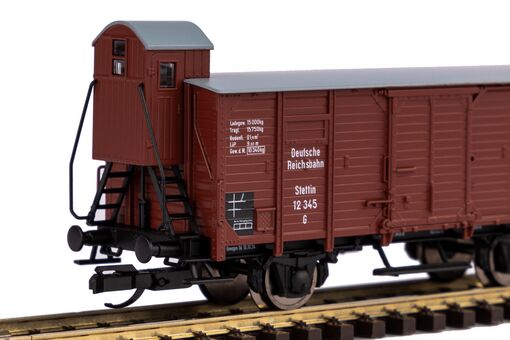 Piko TT Gedeckter Güterwagen G02 DRG II mit Bremserhaus Artikelnummer: 47766 Auslauf