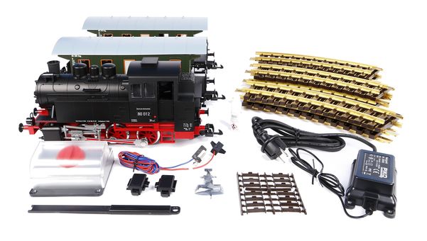 Piko G Start-Set Personenzug BR 80 (inkl. Sound+Dampf) Artikelnummer: 37125 Black Friday