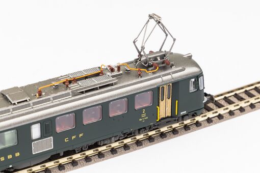 Piko N-2er Set E-Triebwagen Rbe 4/4 SBB IV + Bt Steuerwagen Artikelnummer: 94166 Top Angebot