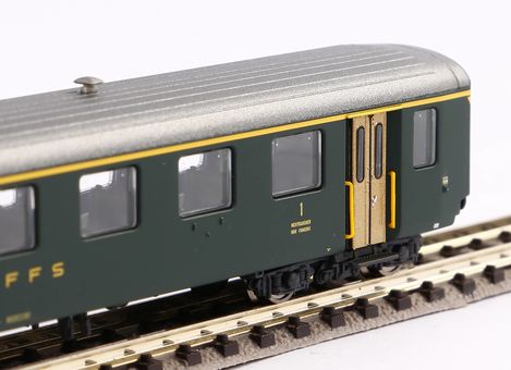 Piko N-Personenwagen EW I-Wagen "alte Schrift" 1. Klasse SBB IV Artikelnummer: 94380 Online Outlet
