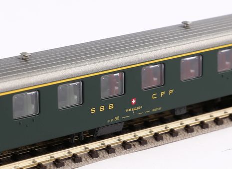 Piko N-Personenwagen EW I-Wagen "alte Schrift" 1. Klasse SBB IV Artikelnummer: 94380 Online Outlet