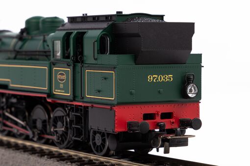 Piko Sound-Dampflok Rh 97 SNCB III Wechselstromversion, inkl. PIKO Sound-Decoder und Dampfgenerator Artikelnummer: 50660 Black Friday Preise