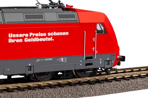 Piko Sound-E-Lok BR 101 "Unsere Preise" DB AG VI, inkl. PIKO Sound-Decoder Artikelnummer: 51108 JETZT KAUFEN