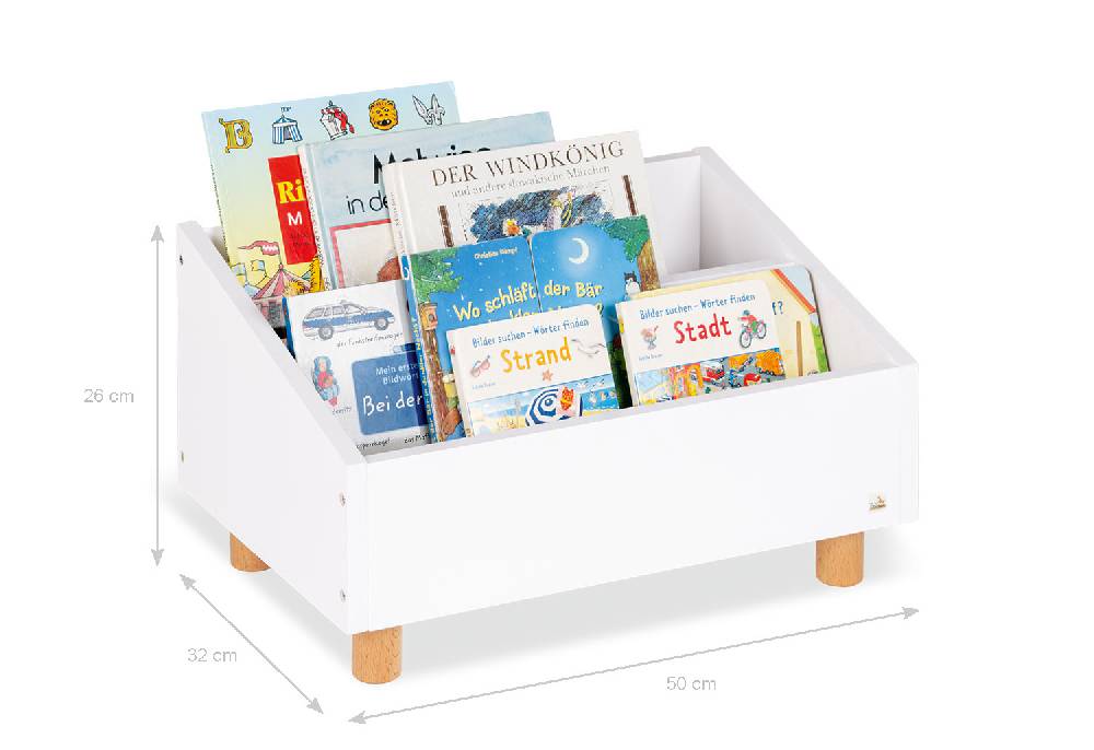 Pinolino Kinderbücherregal 'Ando', weiß Vatertagsangebot