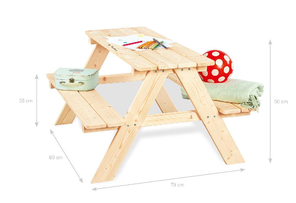 Pinolino Kindersitzgarnitur 'Nicki für 4', natur Blitzverkäufe