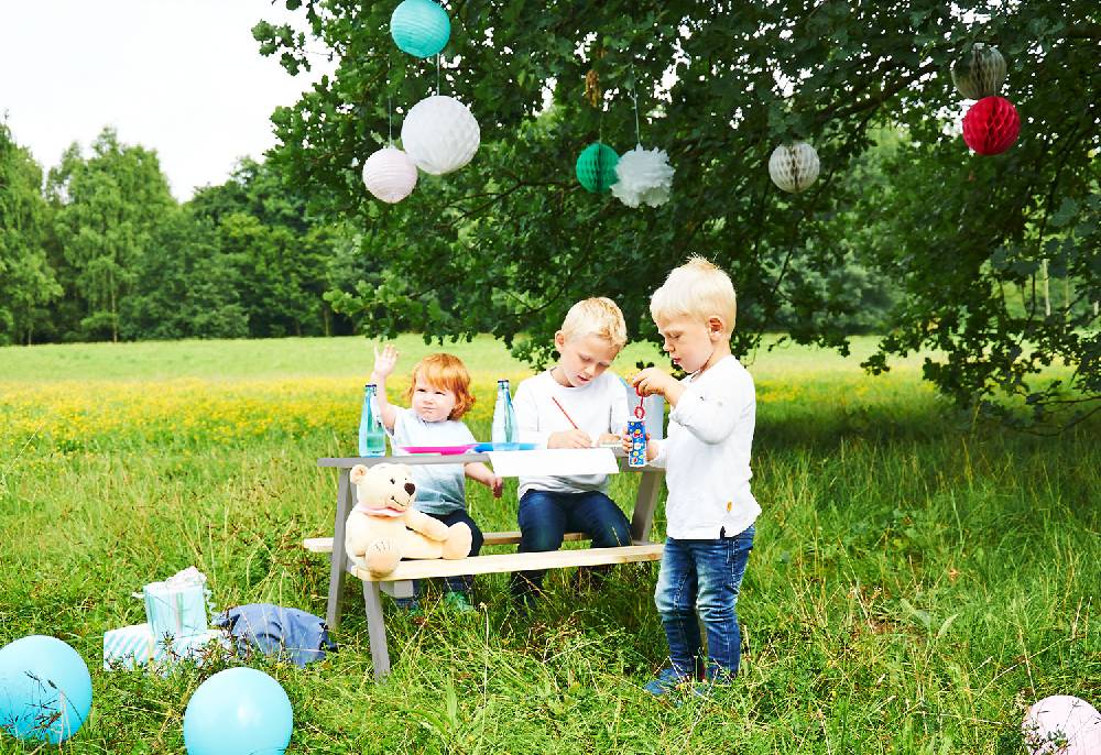 Pinolino Kindersitzgarnitur 'Nicki für 4', grau Fabrik Onlineshop