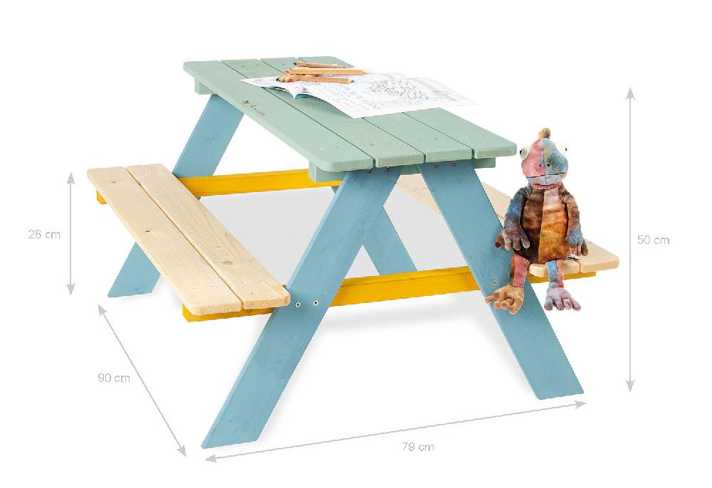 Pinolino Kindersitzgarnitur 'Nicki für 4', bunt Sonderangebot