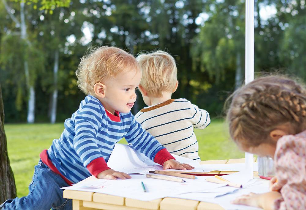 Pinolino Kindersitzgarnitur 'Nicki 6-Eck', natur Günstig kaufen