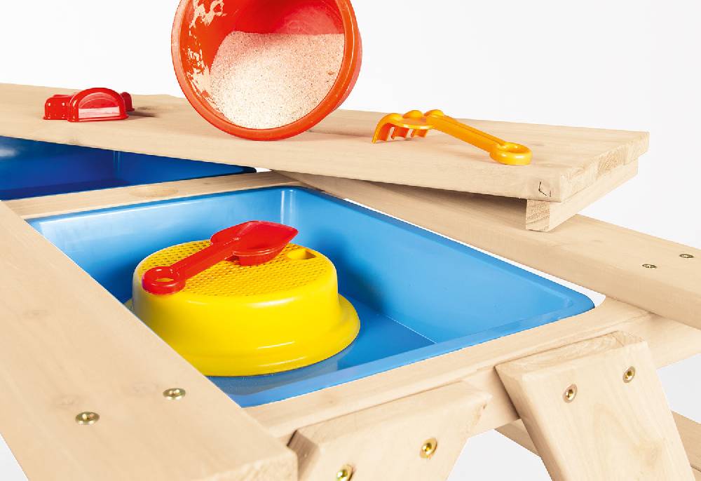 Pinolino Kindersitzgarnitur 'Matsch-Nicki für 4', natur Flash Sale