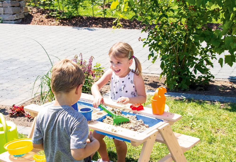 Pinolino Kindersitzgarnitur 'Matsch-Nicki für 4', natur Flash Sale