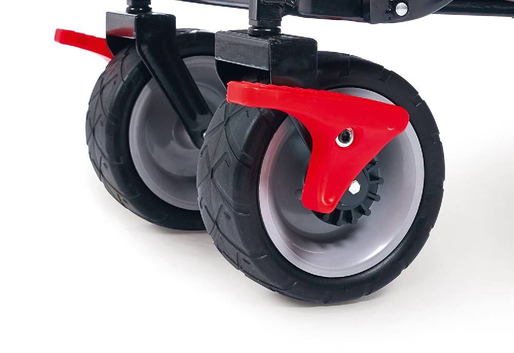 Pinolino Klappbollerwagen 'Paxi dlx' mit Bremse, anthrazit Neueste Mode