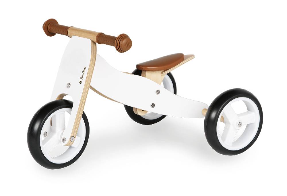 Pinolino Mini-Laufdreirad 'Charlie', weiß/natur Super Sparpreis