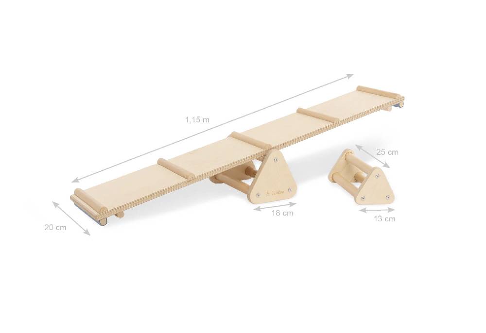 Pinolino Balancewippe und Balken 'Kari', 3-tlg Zeitbegrenzte Promotion
