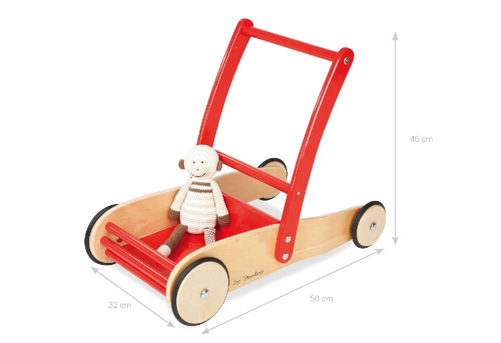 Pinolino Lauflernwagen 'Uli', rot Super Rabatt